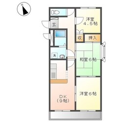 グリーンハイツ大塩の物件間取画像